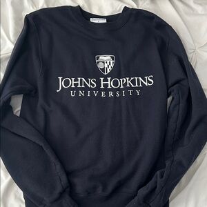 Johns Hopkins Champion Navy Crewneck